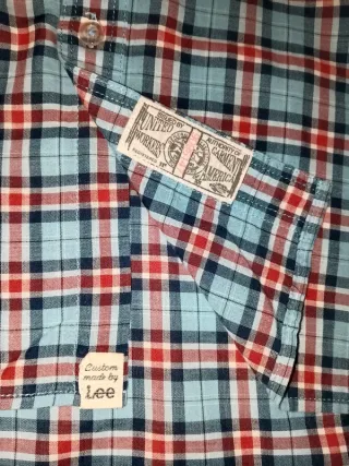 Camicia a quadri Lee uomo