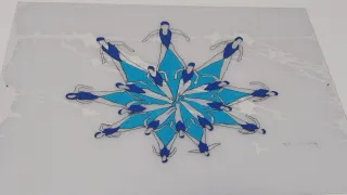 Quadro Lodola ballerine 53 x 44