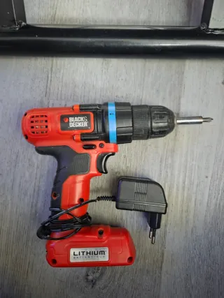 Taladro Black&Decker Litio