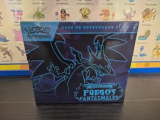 Pokemon TCG Caja Entrenador Élite Fuego Fantasmal