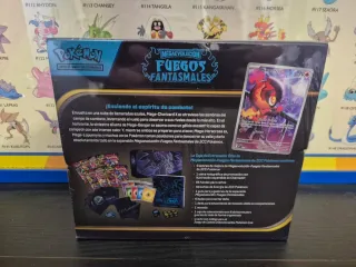 Pokemon TCG Caja Entrenador Élite Fuego Fantasmal