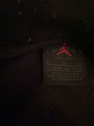 Tuta Jordan Nera con Logo