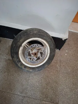 Rueda Mini Moto con Disco de Freno