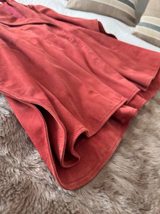 Capa de ante color teja Pedro del Hierro