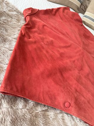 Capa de ante color teja Pedro del Hierro