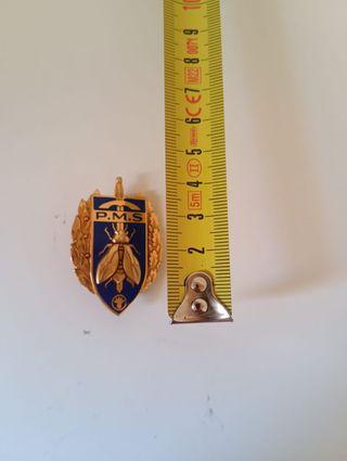 Insignia militar francesa P.M.S esmaltada