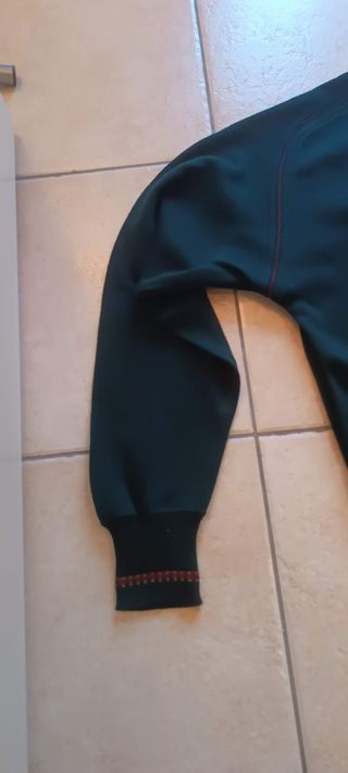 Cardigan Uomo Vintage Verde Made in Italy