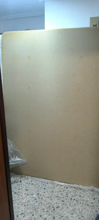 Base tapizada y colchón 105x190 y 150x190