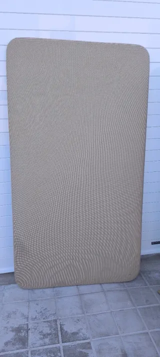 Base tapizada y colchón 105x190 y 150x190