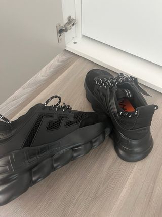 Versace Chain Sneakers Nere