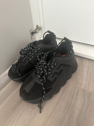 Versace Chain Sneakers Nere