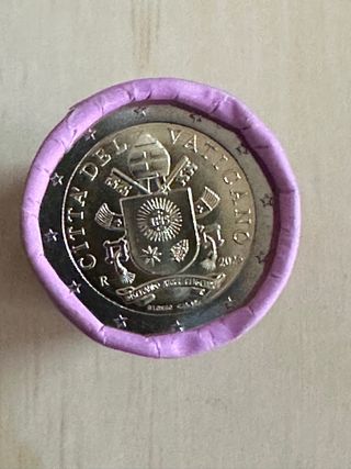 Moeda Vaticano 2 Euros 2015