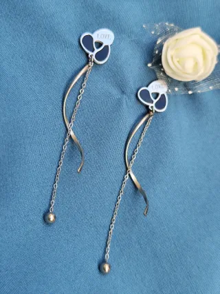 Pendientes Acero Inoxidable Corazón LOVE