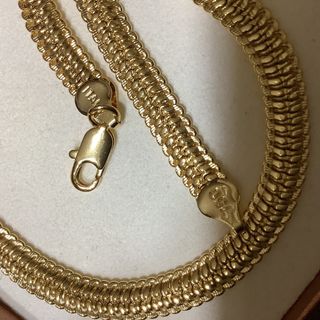 Collana placcato oro 750