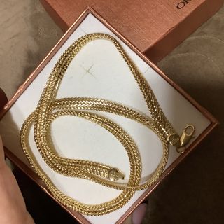 Collana placcato oro 750