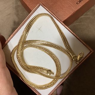 Collana placcato oro 750