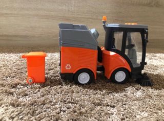 Coche de juguete barredora