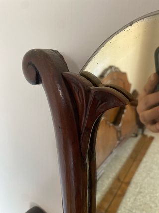 Cómoda Vintage Madera con Espejo