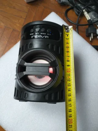 Altavoz Portátil Innova Bluetooth LED Azul