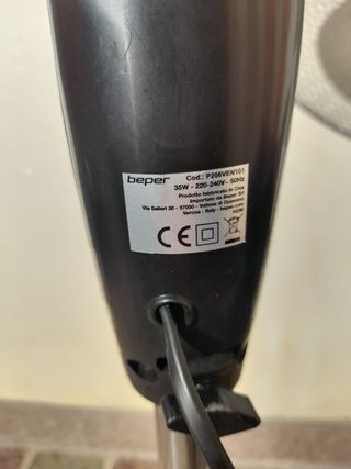 Ventilatore a Piantana Beper 35W – Altezza Regolab