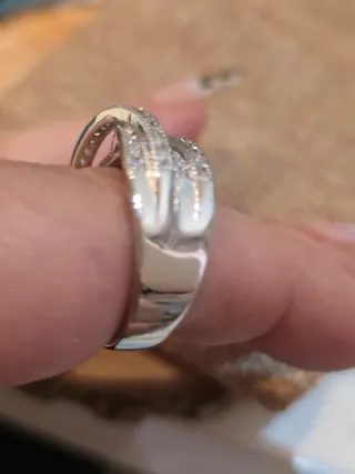 Anillo Plata Talla 23 grande