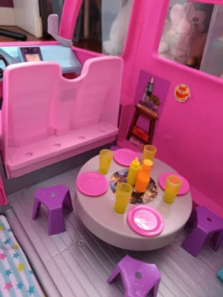 Caravana Barbie Dreamcamper Rosa