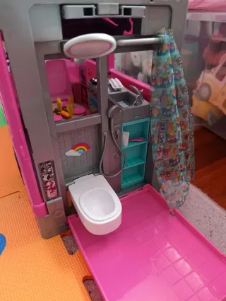 Caravana Barbie Dreamcamper Rosa