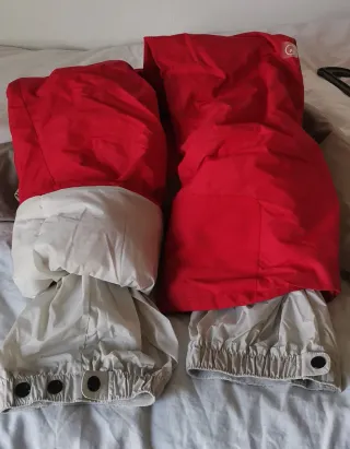 Buzo de esquí Quechua rojo T10