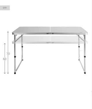 Mesa Plegable AKTIVE 120x60 cm