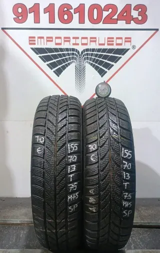155 70 13 T MAXXIS RUEDA AL 90% VIDA UTIL INVIERNO