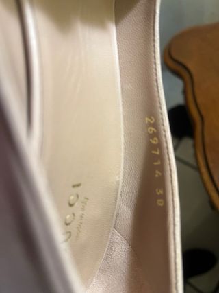 Scarpe décolleté Gucci beige