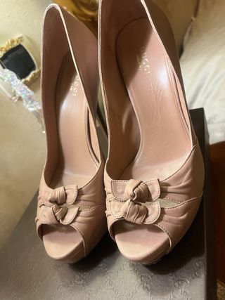 Scarpe décolleté Gucci beige