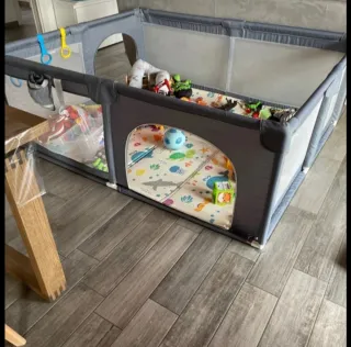 Box bambini con DOPPIO INGRESSO 180 cm x 150 cm