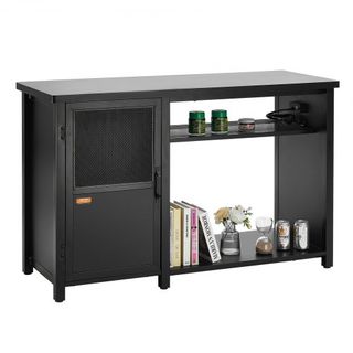 Soporte para Acuario, Soporte para Pecera de 75 Galones, 52 x 19.7 x 32.3 en Soporte para Tanque de Tortugas de Acero y MDF, Capacidad de Carga de 626 lbs, Soporte para Tanque de Reptiles con Arma...