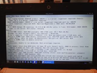 Portátil Asus Eee PC 101PX