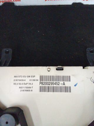 Cuadro instrumentos Opel Vivaro 2004