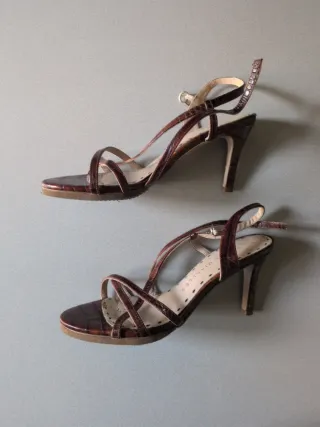 Sandalias Pedro Miralles Piel Marrón Mujer