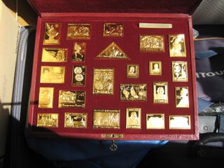 Colección Sellos Oro Encuentro Mundos