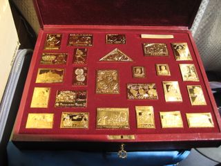 Colección Sellos Oro Encuentro Mundos