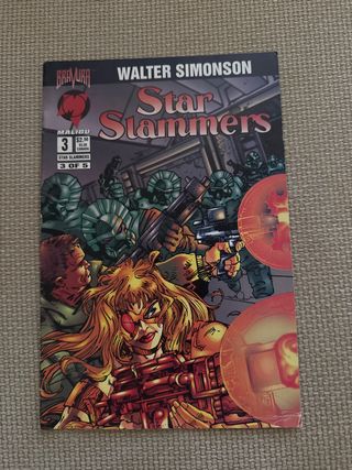 Star Slammers #3 en inglés