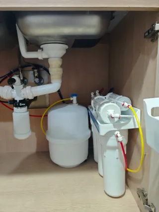 Instalación osmosis inversa 5 etapas BARATA