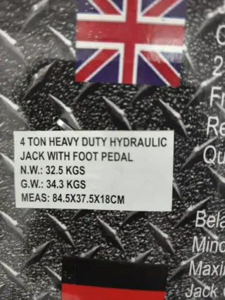 Macacos Hidráulicos 4Toneladas novos. Entrego.