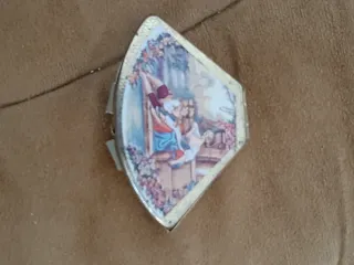 Antigüedad abanico decorado