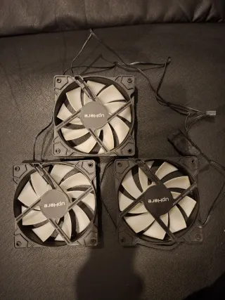 3 Ventiladores PC UPHERE