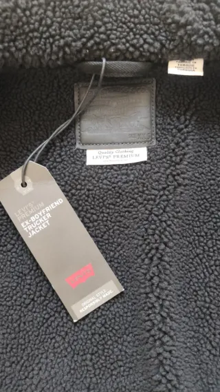 Chaqueta Levi's borrego negra Talla XS