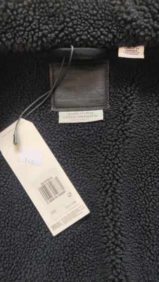 Chaqueta Levi's borrego negra Talla XS