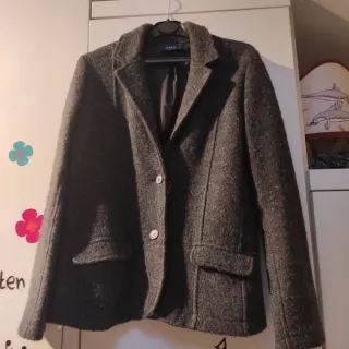 Giacca CECIL lana cotta grigia taglia italiana XL,