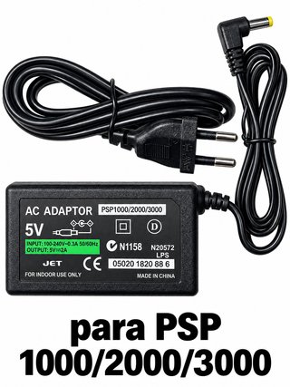 Cargador JET 5V para PSP 1000/2000/3000 SONY