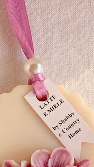 Targhetta in cera Profumata: doppio utilizzo