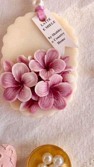 Targhetta in cera Profumata: doppio utilizzo